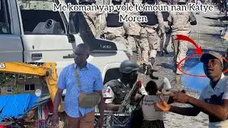 FLASH : YON GWOUP NEG KI NAN LETA A KOMANSE VOLÈ TÈ MOUN NAN ZÒN KATYE VIN TANDE KOMAN SA YE 