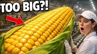 Giant Corn Factory: Inside a Surreal Industrial Production Line &ldquo;How Corn Is Made Today
