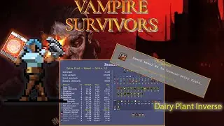 Vampire Survivors - Zi' Appunta Dairy Plant Inverse (and Reaper Kill)