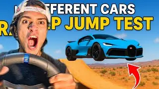 🚀 Different Cars Ramp Jump Test 😱 | Forza Horizon 5 Malayalam