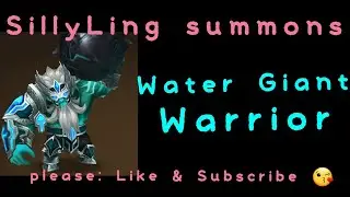 Summoners war: Water Giant Warrior awakening