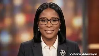 Executive Queen Style 👓💎 Center-Part Silk Press + Tortoiseshell Glasses | Victoria Adewoyin