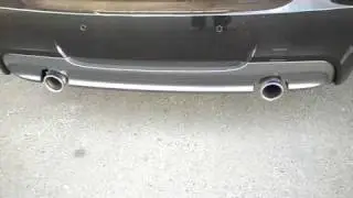 BMW stock exhaust sound: 335 sedan