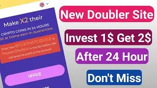 New Trusted Doubler site || Medbit.cc trusted doubler site || Invest 1$ Get 2$ after 24 hour ||