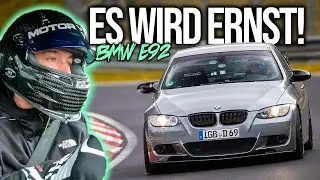 Ist er Streckentauglich ? Erste Runde auf der Nordschleife! BMW E92 Tracktool