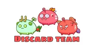 Discard team PBB vs 2x Anemone team arena gameplay axie infinity