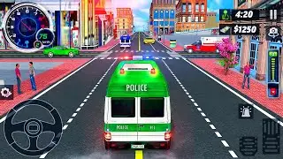 Police Ambulance Van Driving Simulator - 911 Rescue Emergency ( New Update 2022 ) - Android GamePlay