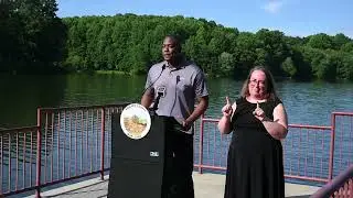 Howard County Executive Calvin Ball Recognizes Water Rescue Heroes at Centennial Park Lake 7-7-2025