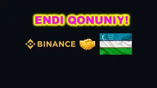 Binance endi O'zbekistonda qonuniy |