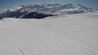 Skifahren in Vals/Schweiz