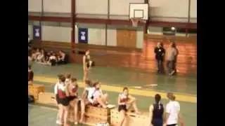 Gymnastique f&eacute;minine saut 4&egrave;me degr&eacute;