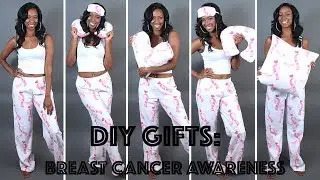 DIY Pillows & Eye Mask: Breast Cancer Awareness Edition (Neck Pillow, Throw Pillow, Heart Pillow)