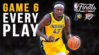 Pascal Siakam Every Play vs OKC | 2025 NBA Finals Game 6 Highlights