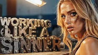WORKING LIKE A SINNER - Six Gun Siren [Official Music Video | Outlaw Country Rap]
