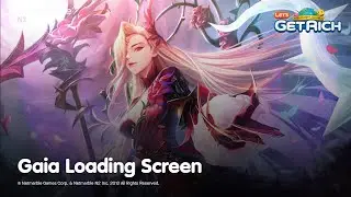 LINE Let's Get Rich: Gaia Loading Screen