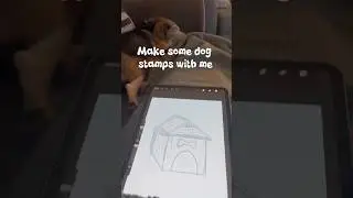Procreate Dog Stamps