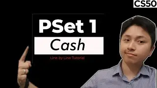 CS50 Cash Solution - PSET 1 | 2021  Step by Step Tutorial | Live Coding