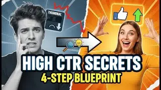 How to Design YouTube Thumbnails: The 4-Step Blueprint for High CTR
