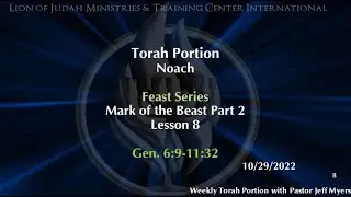 Torah Portion: Noach (Feast Series: Lesson 8) 