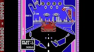 NES - Super Pinball &copy; 1988 Soft Machine - Gameplay