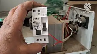 Rccb installation inside the stabilizer 