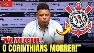 RONALDO assume as DÍVIDAS do TIMÃO e promete ajuste duro na folha | notícias do Corinthians