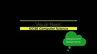 Visual Basic Assignment Statements