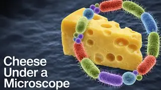 Cheese Under the Microscope (80×–2000×) | You Eat This Every Day, But Have You Seen It Like This?