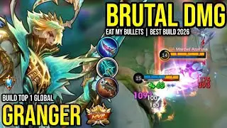 GRANGER BEST BUILD 2025 | BUILD TOP 1 GLOBAL GRANGER GAMEPLAY | MOBILE LEGENDS✓