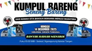 LIVE  kumpul  bareng seneng bareng