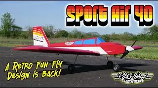 Old School Model Works Sport Air 40 R/C airplane kit