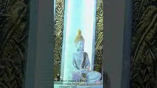 Big hut Buddha Water Fountain #waterfountain #indoorfountain #garden #interior #outdoorfountain