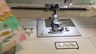 How I sew on paper.