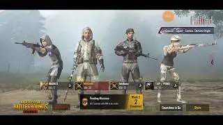 New Zombie mode darkest night win gameplay || pubg mobile