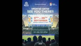 Odisha Pro T20 new dates are here! Mark your calendars & gear up for nonstop cricket action! #OPTL