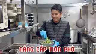 Giữa trời lạnh, Thi đi chợ mua rau, vào bếp nâng cấp món phở, cơm rang tại phở ViKô | Thi Hàn Quốc 