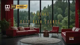 10 Hours of Cozy Rain Sounds | Relax, Sleep, Study | Lumen Drift