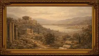 Relax in Ancient Greece | 12-Hour Photo Frame Background