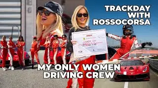 Swanrally Women&rsquo;s Club on a Trackday with Ferrari Challenge!