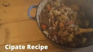 How to Cut a Rabbit for Dinner plus Cipate Recipe {VIDEO}