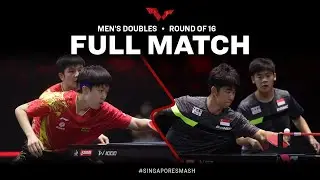 FULL MATCH | FAN / WANG vs PANG / QUEK | MD R16 | #SingaporeSmash 2023