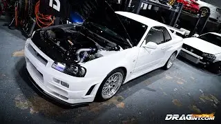 DRAGint R34 GTR Walk Around and Test Drive Long 01.08.26 Reinik High Power RB26