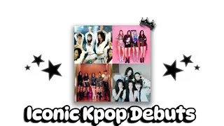 Iconic K-Pop Debut Songs (2nd&ndash;5th Gen) ♪‧₊˚ | The Playlist ₊˚⊹ ᰔ     
