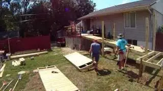Wheelchair ramp construction