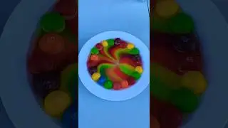Skittles Rainbow 🌈 Experiment for Kids #experiment #kidsfun #lidsvideos #youtubekids #shorts