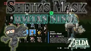 Zelda Breath of the Wild - Sheik's Mask