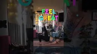 3Min dynamic bridge pose sequence lose weight feel great stay sober! check out my bridge pose flow👇