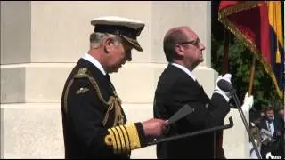 D-Day 70th anniversary commemorations at Bayeux Cemetery