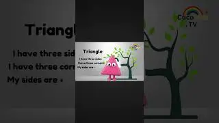 Learn about shapes by Coco kids tv, Kids learning Video, Learning with music and fun