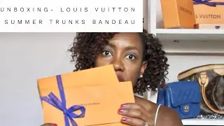 Luxury Unboxing Louis Vuitton Summer Trunks Bandeau 2018 // Ahhhsoneo